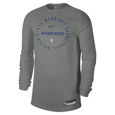 Golden State Warriors Men's Nike Dri-FIT NBA Long-Sleeve T